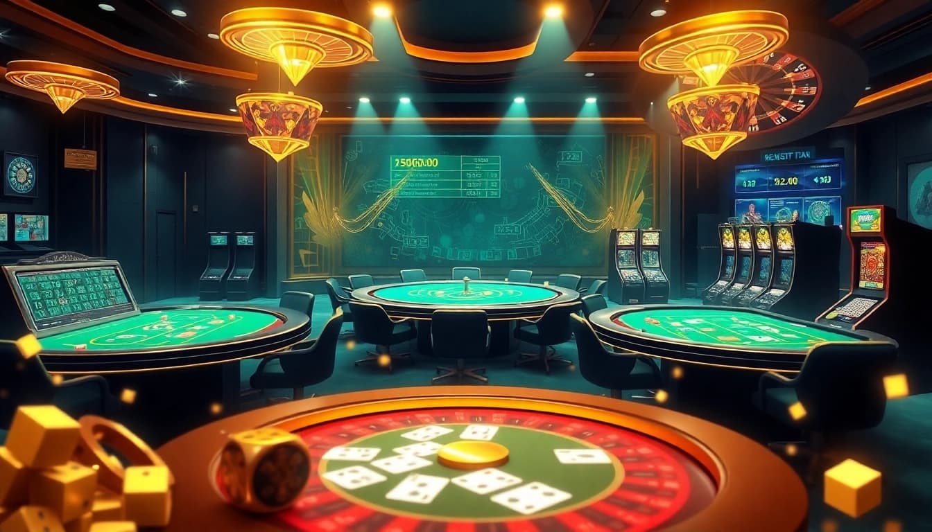 Players engaging in thrilling casino games on the trang chủ bet88 online platform showcasing professionalism and excitement.