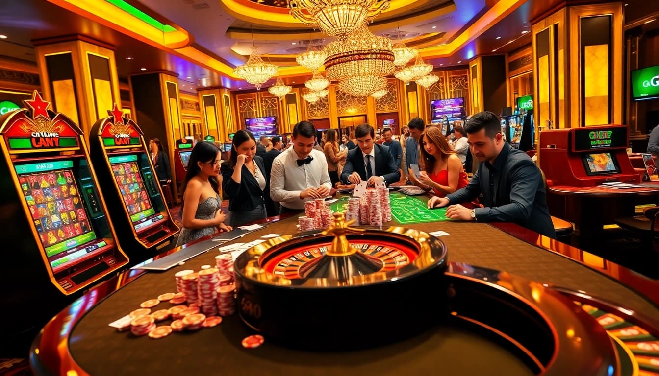 Experience excitement at GG88 with vibrant slots, poker tables, and casino action.