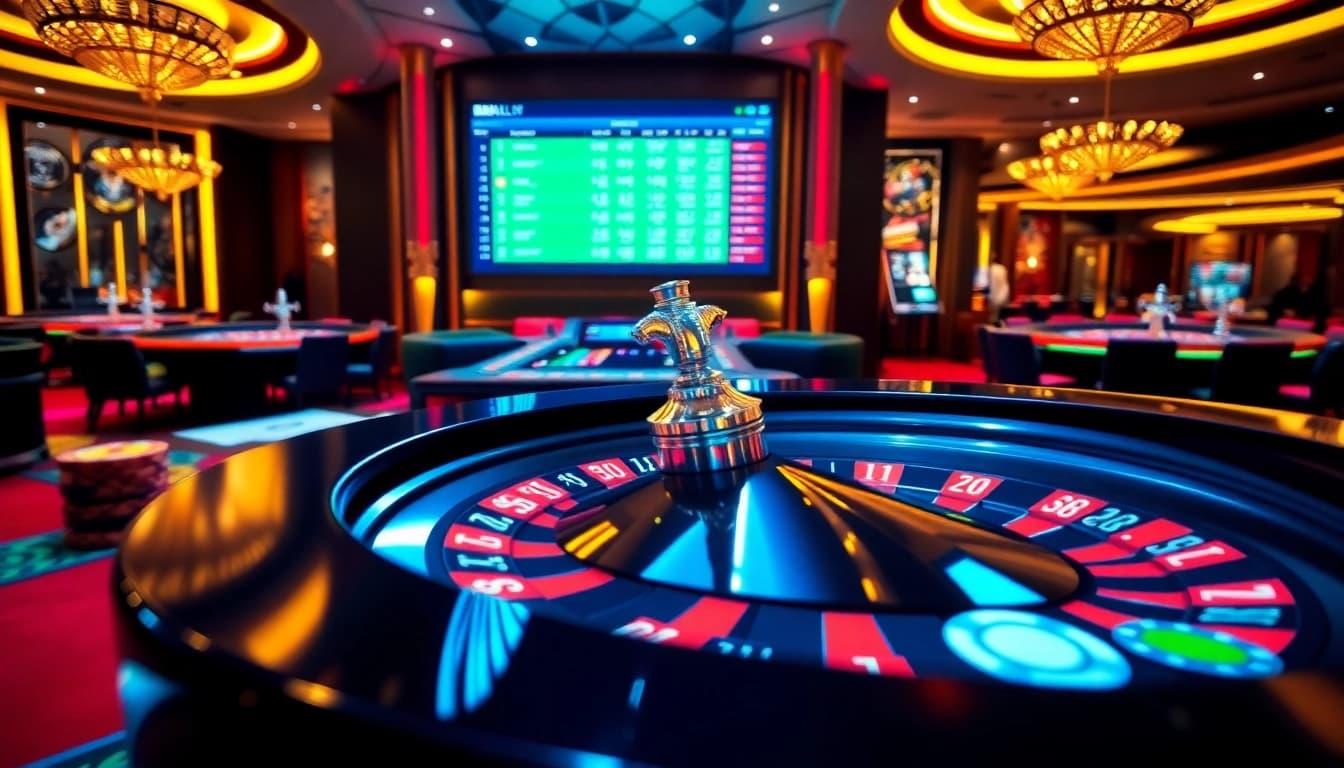 Engage in real-time betting at https://888vnd.space/ showcasing poker chips and live roulette play.
