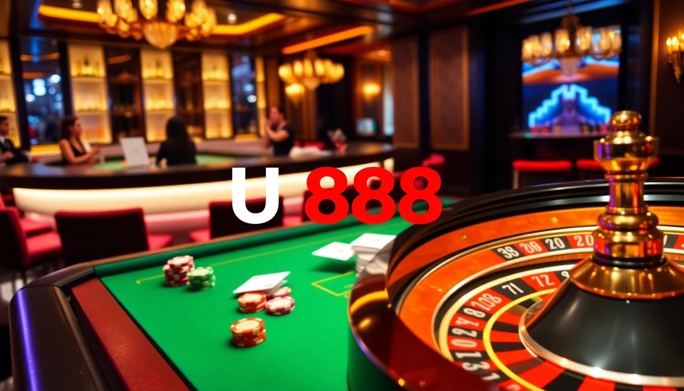 Experience high-stakes gaming at U888 with vibrant tables and thrilling action.