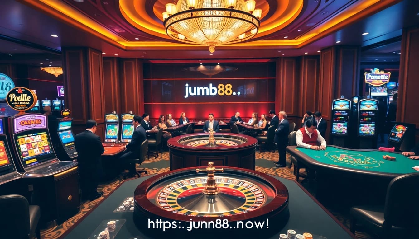 Experience the excitement of gambling at https://jun88.now/ with vibrant casino games and professionals.