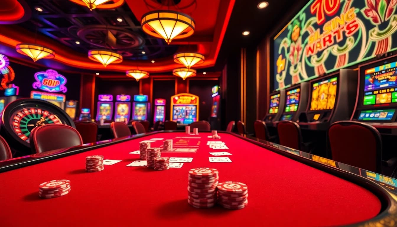 Experience thrilling gameplay at 68VIP casino with poker, roulette, and slot machines.