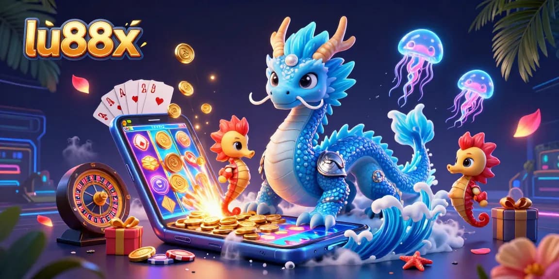 Engage with thrilling slot games on lu88x featuring enchanting characters in a vibrant digital ocean.
