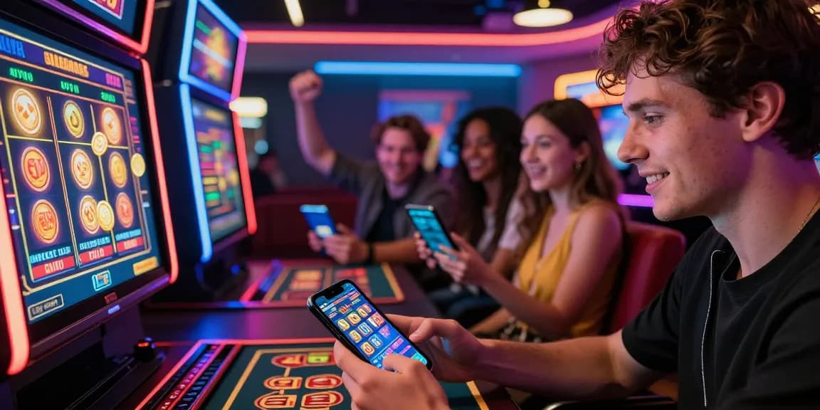 Engaged players experiencing XN88 online gaming with vibrant graphics and competitive atmosphere.