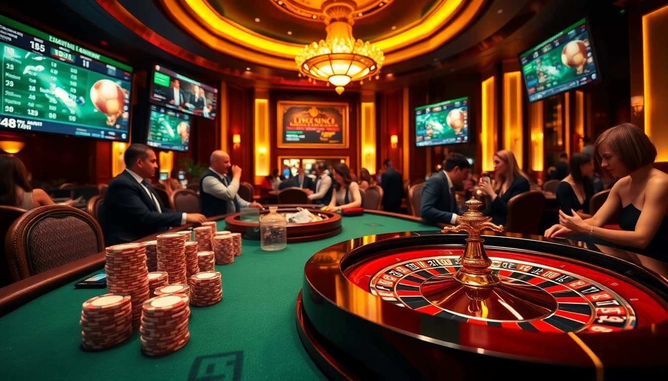 Experience live sports betting with lương sơn tv while enjoying seamless casino gaming action.