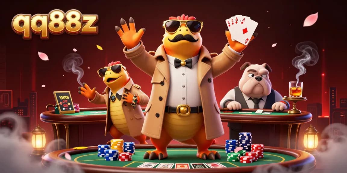 Join the fun at qq88z as three raptors in disguise attempt to enter a VIP casino!