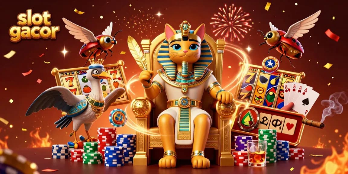 Slot gacor yang menyajikan permainan slot terbaik dengan visual menarik dan elemen kasino yang mendebarkan.