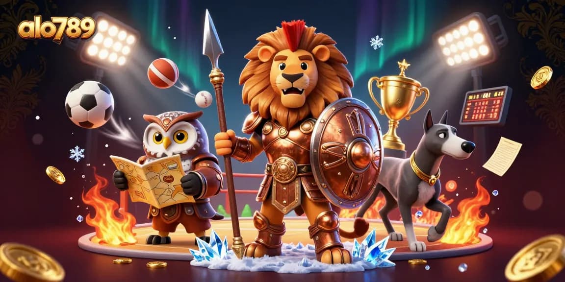 Experience the thrilling energy of alo789 cockfighting with heroic characters and dynamic elements.