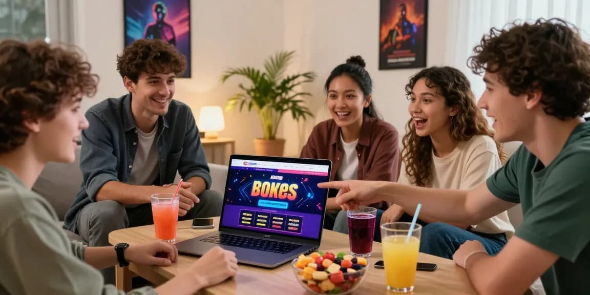 Players exploring new casinos not on gamstop in a lively gaming atmosphere.