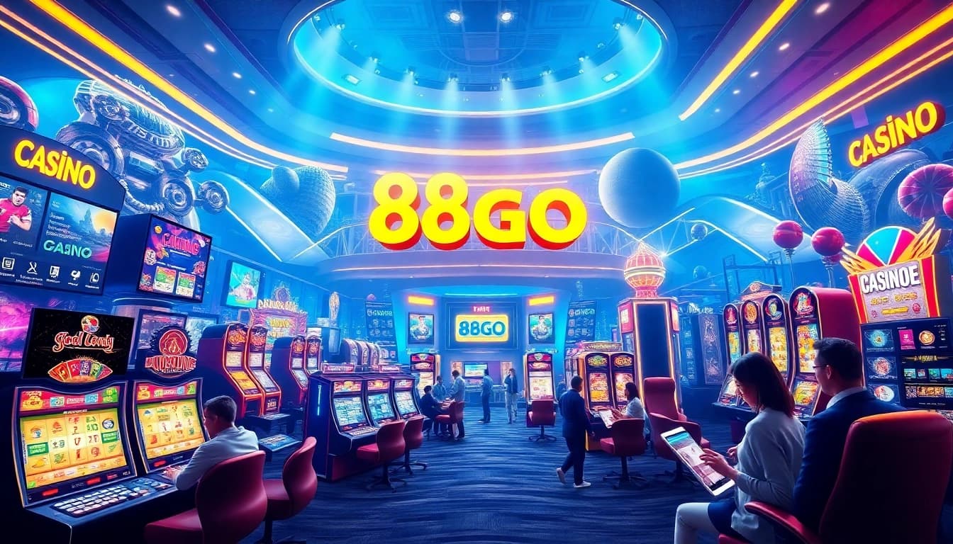 88GO vibrant online entertainment platform offering diverse gaming experiences.