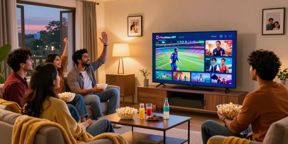 Pikashow APK download brings friends together for movie and IPL cricket nights.