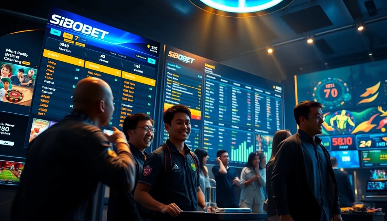 SBOBET.dance engaging online betting scene showcasing vibrant game options and user interaction.