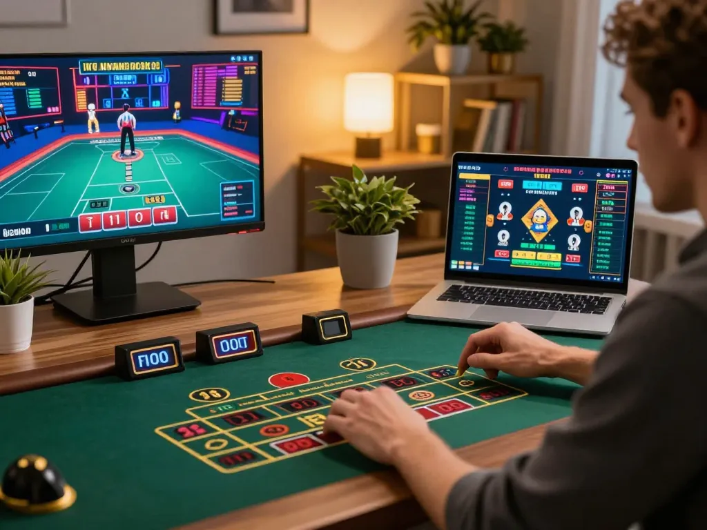 Watch uu88 roulette live dealer session in engaging home gaming setup.
