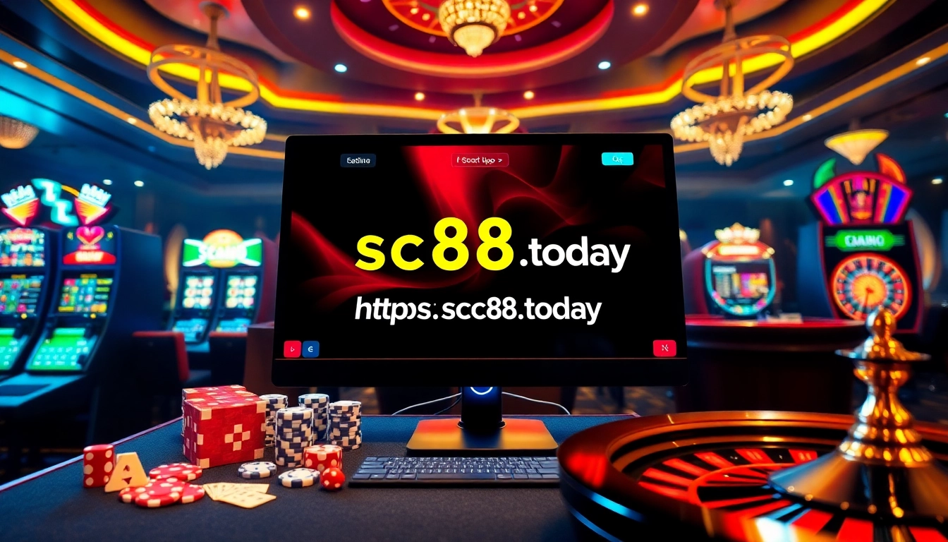 Experience thrilling gaming action at https://sc88.today/ with slots, poker, and live dealer games.