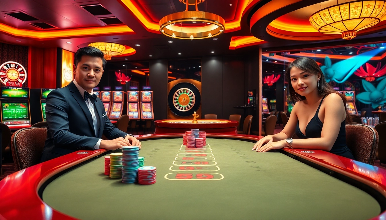 Players at a high-stakes GG88 poker game, emphasizing excitement and strategy.
