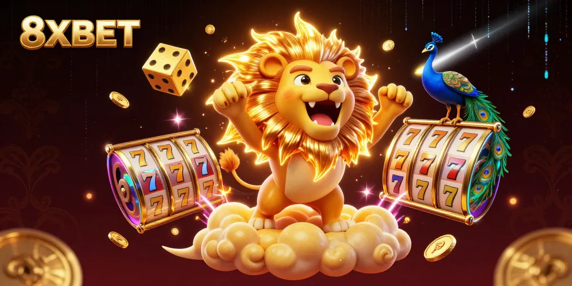 Engage in thrilling slots action at 8XBET with dynamic elements and vibrant visuals.