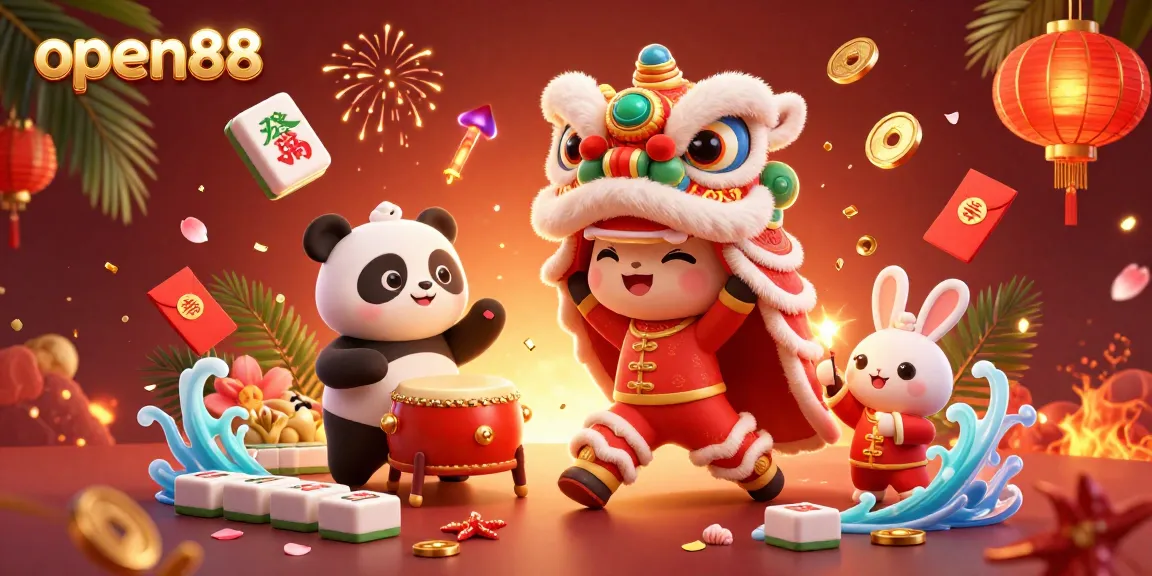 Engage with excitement at open88 where the lion dance meets vibrant casino games and lucky wins.