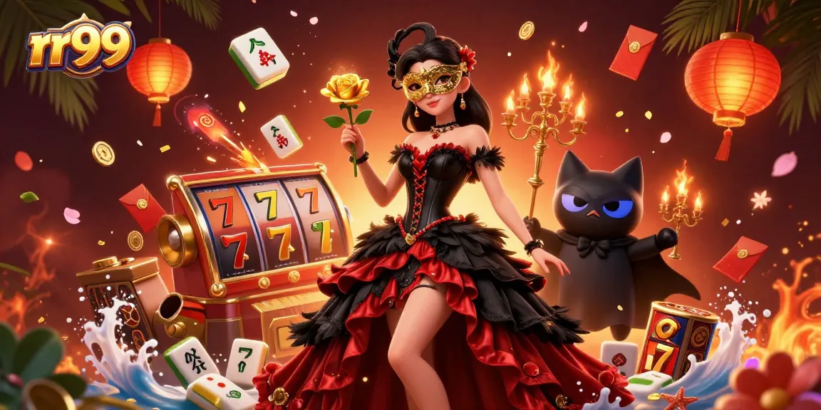 Win big with rr99 at this stunning casino-themed 3D illustration featuring dynamic gaming elements.