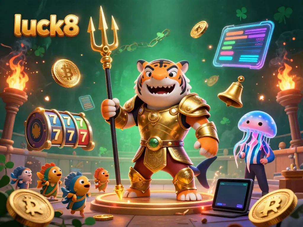 Experience luck8's thrilling jackpot slots in an exhilarating underwater colosseum setting.