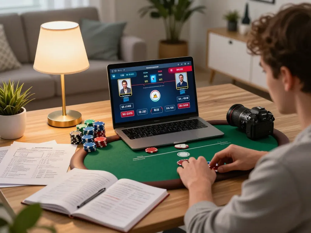 Experience thrilling online poker gameplay at https://gg88.shop/ in a cozy home environment.