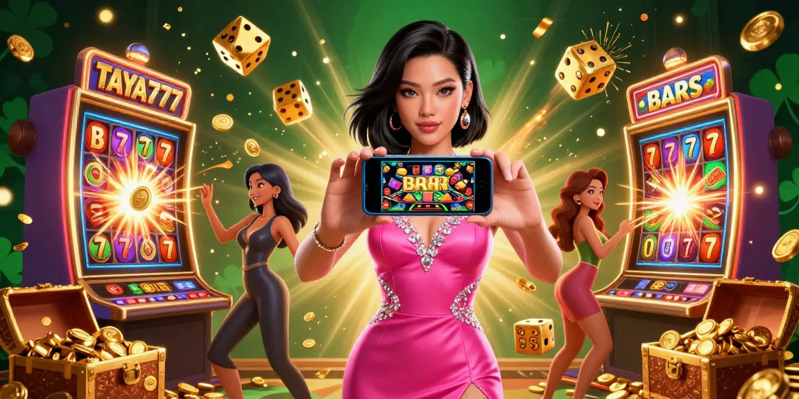 Join TAYA777 for thrilling live dealer casino action and engaging slot games with vibrant visuals.