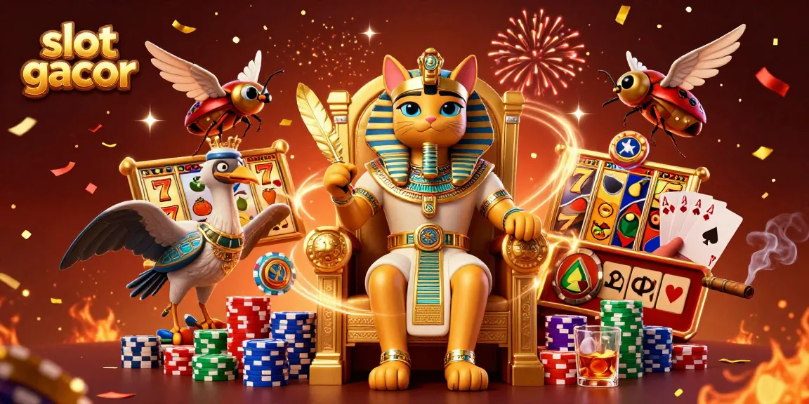 Slot gacor yang menyajikan permainan slot terbaik dengan visual menarik dan elemen kasino yang mendebarkan.