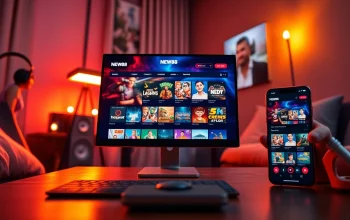 Engaging online gaming scene featuring new88go.com on a computer and mobile device interface.