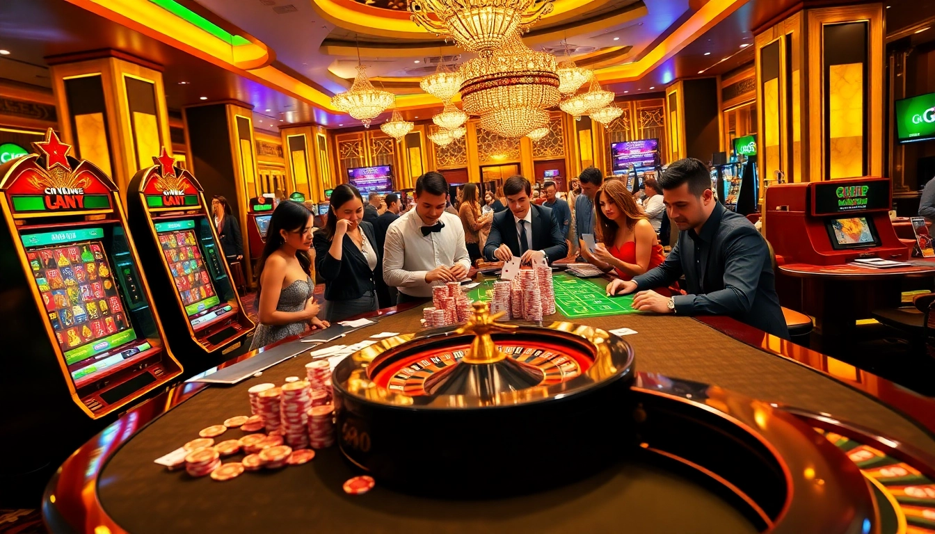 Experience excitement at GG88 with vibrant slots, poker tables, and casino action.