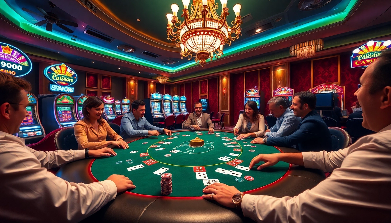 Engage in a high-stakes poker game at https://open88.bid/ with vibrant chips and electrifying casino ambiance.