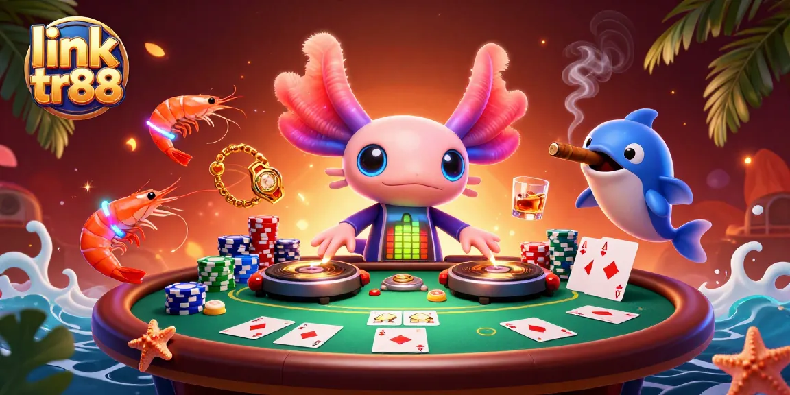 Engage with thrilling moments at link tr88 featuring an axolotl DJ and vibrant casino action.